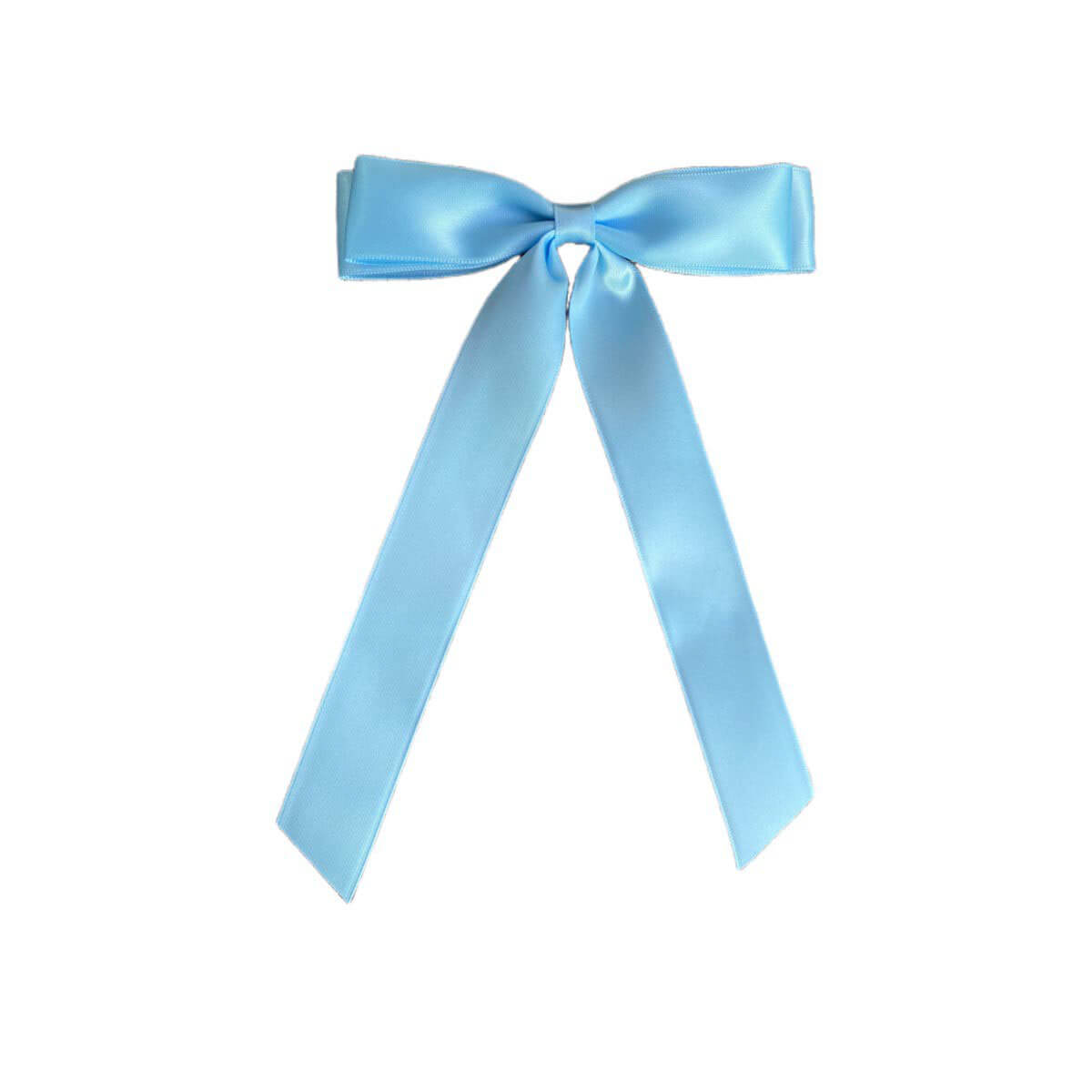 Bow Tie Hair Clip blue front | MILK MONEY milkmoney.co | women's accessories. cute accessories. trendy accessories. cute accessories for girls. ladies accessories. women's fashion accessories.