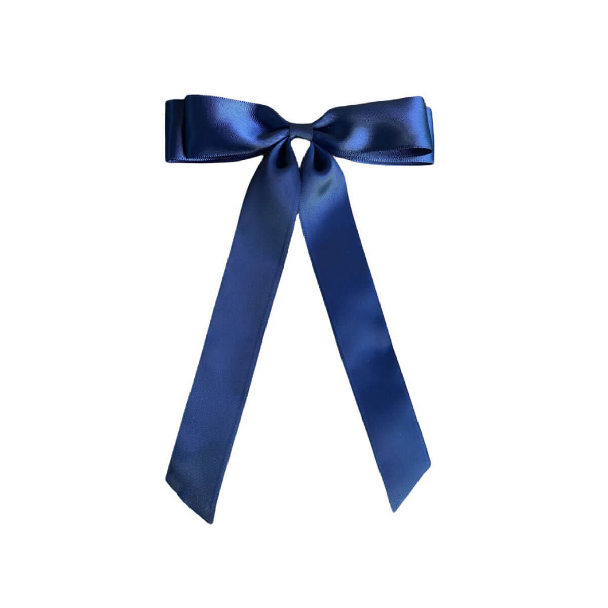 Bow Tie Hair Clip navy front | MILK MONEY milkmoney.co | women's accessories. cute accessories. trendy accessories. cute accessories for girls. ladies accessories. women's fashion accessories.