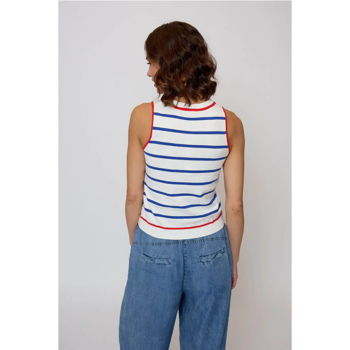 Central Park West Junie Halter Tank back | MILK MONEY milkmoney.co | cute tops for women. trendy tops for women. cute blouses for women. stylish tops for women. pretty womens tops.
