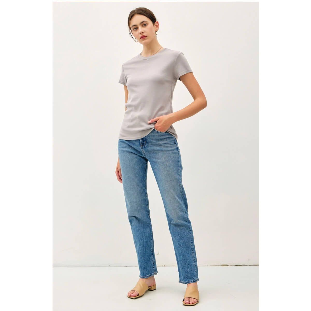 Classic Cotton Crewneck Tee