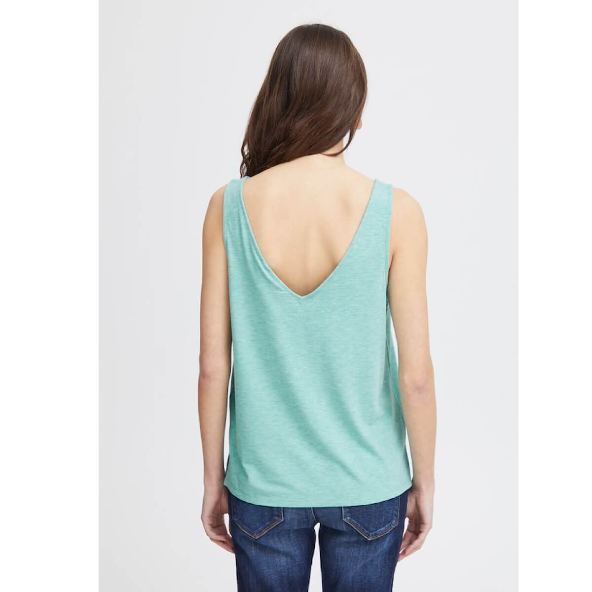 Deep V Tank Top