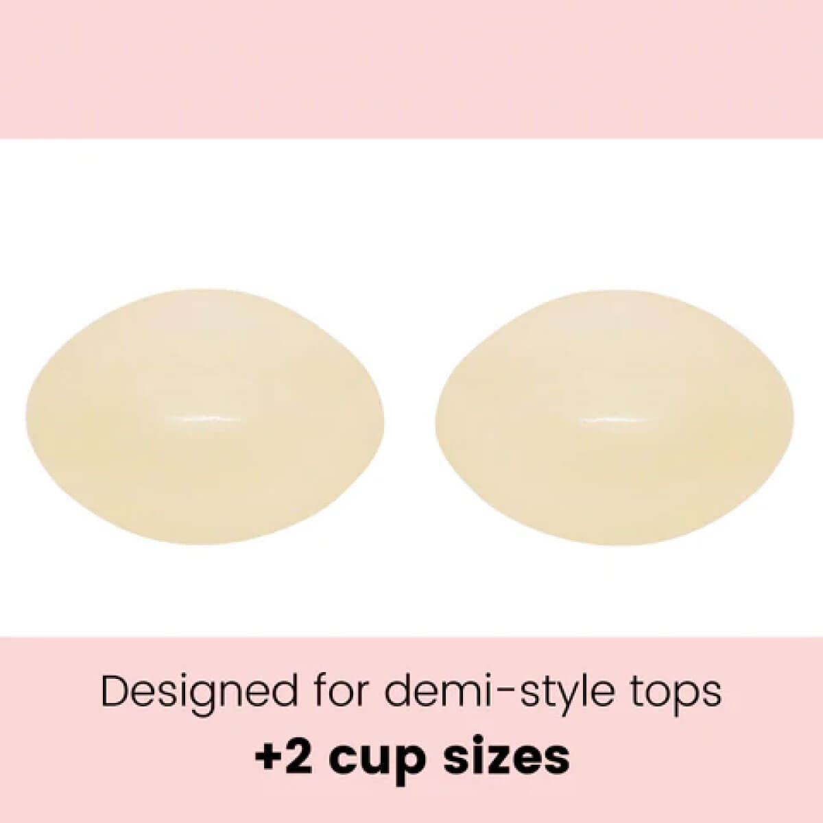 Demi Boost Adhesive Bra Inserts front | MILK MONEY milkmoney.co | women's accessories. cute accessories. trendy accessories. cute accessories for girls. ladies accessories. women's fashion accessories.