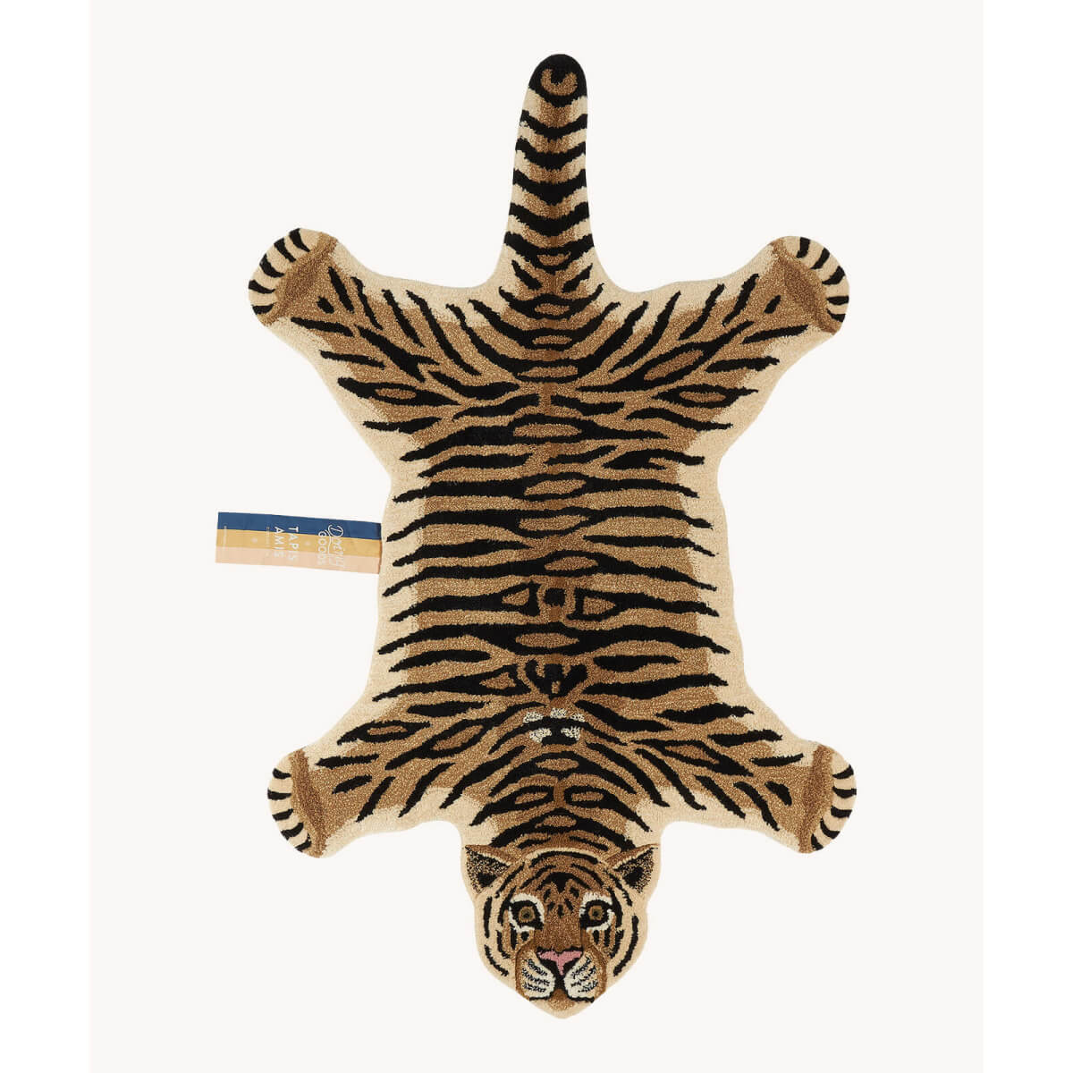 Doing Goods Drowsy Tiger Rug front | MILK MONEY milkmoney.co | Home decor online, Modern home decor, Luxury home furnishings, Best home decor, Home accessories for sale, Living room furniture sets, Kitchen decor ideas, Wall art for home, Bathroom accessories, Vintage home decor, Minimalist home decor