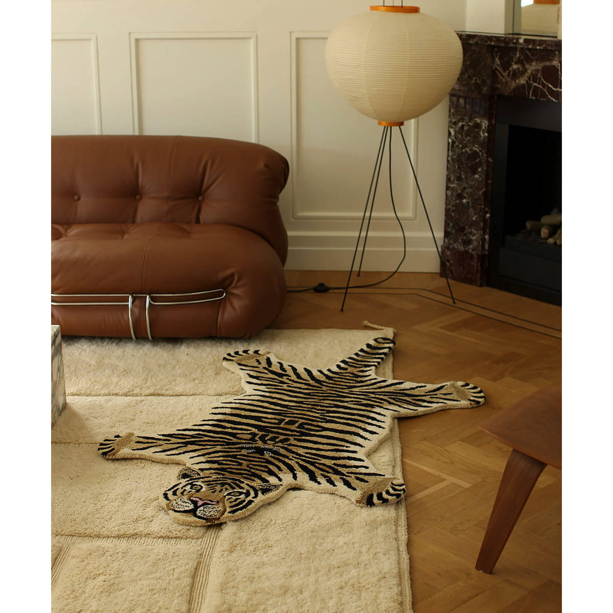 Doing Goods Drowsy Tiger Rug front | MILK MONEY milkmoney.co | Home decor online, Modern home decor, Luxury home furnishings, Best home decor, Home accessories for sale, Living room furniture sets, Kitchen decor ideas, Wall art for home, Bathroom accessories, Vintage home decor, Minimalist home decor