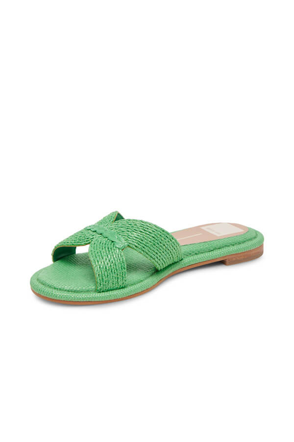 Dolce Vita Atomic Sandals seaglass side | MILK MONEY milkmoney.co | cute sandals for women. cute slides for women. trendy womens sandals. women sandals online. pretty sandals for women. cute slides womens.