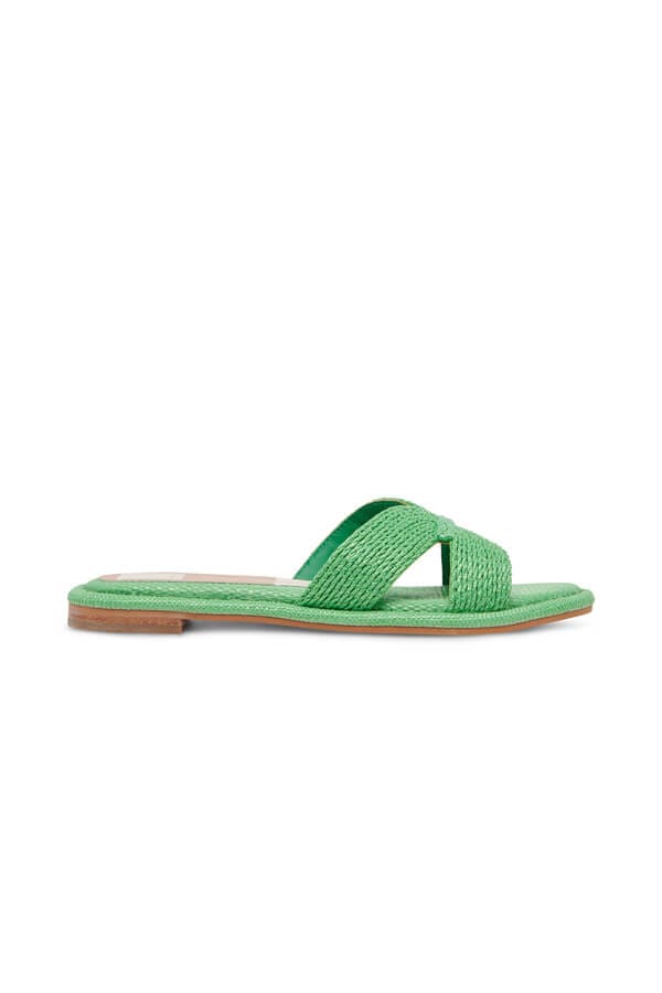 Dolce Vita Atomic Sandals seaglass side | MILK MONEY milkmoney.co | cute sandals for women. cute slides for women. trendy womens sandals. women sandals online. pretty sandals for women. cute slides womens.