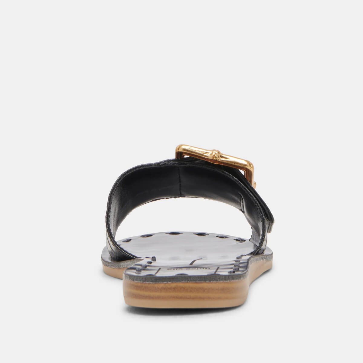 Dolce Vita Dasa Sandals onyx back | MILK MONEY milkmoney.co | cute sandals for women. cute slides for women. trendy womens sandals. women sandals online. pretty sandals for women. cute slides womens.