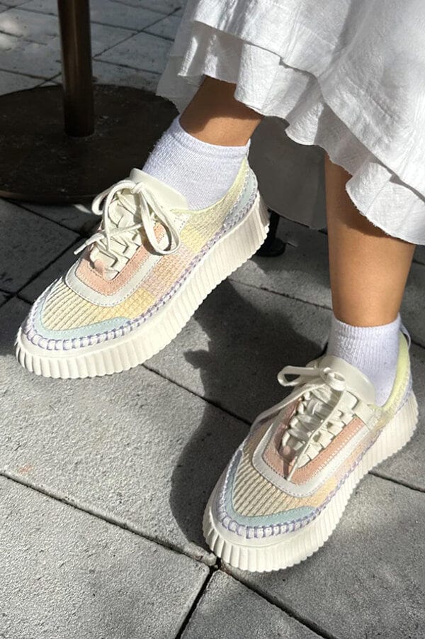 Dolce Vita Dolen Sneakers pastel model | MILK MONEY milkmoney.co | cute shoes for women. ladies shoes. nice shoes for women. footwear for women. ladies shoes online. ladies footwear. womens shoes and boots. pretty shoes for women. beautiful shoes for women.