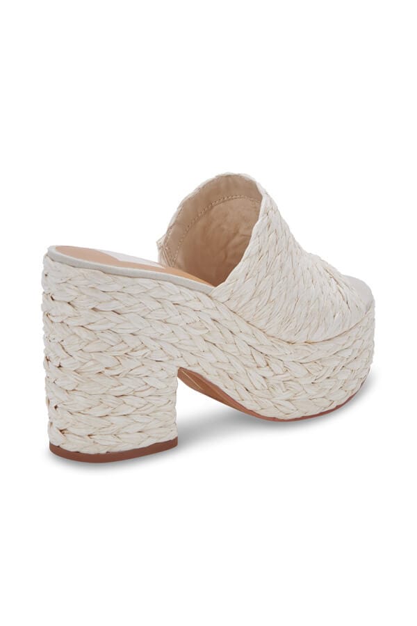 Dolce Vita Elora Heels off white side | MILK MONEY milkmoney.co | cute shoes for women. ladies shoes. nice shoes for women. footwear for women. ladies shoes online. ladies footwear. womens shoes and boots. pretty shoes for women. beautiful shoes for women.