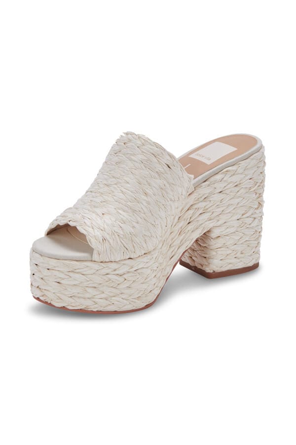 Dolce Vita Elora Heels off white side | MILK MONEY milkmoney.co | cute shoes for women. ladies shoes. nice shoes for women. footwear for women. ladies shoes online. ladies footwear. womens shoes and boots. pretty shoes for women. beautiful shoes for women.