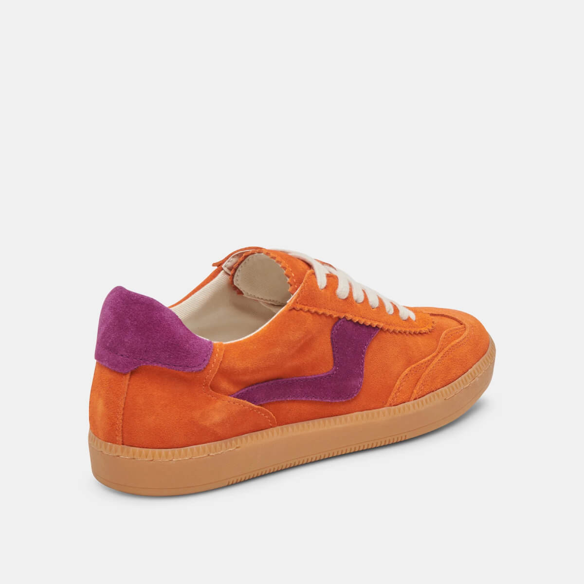 Dolce Vita Notice Sneakers orange side | MILK MONEY milkmoney.co | cute shoes for women. ladies shoes. nice shoes for women. footwear for women. ladies shoes online. ladies footwear. womens shoes and boots. pretty shoes for women. beautiful shoes for women.