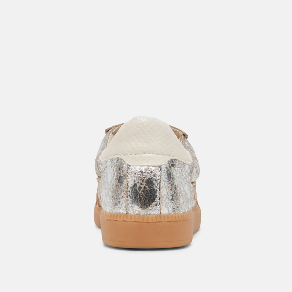 Dolce Vita Notice Sneakers silver back | MILK MONEY milkmoney.co | cute shoes for women. ladies shoes. nice shoes for women. footwear for women. ladies shoes online. ladies footwear. womens shoes and boots. pretty shoes for women. beautiful shoes for women.