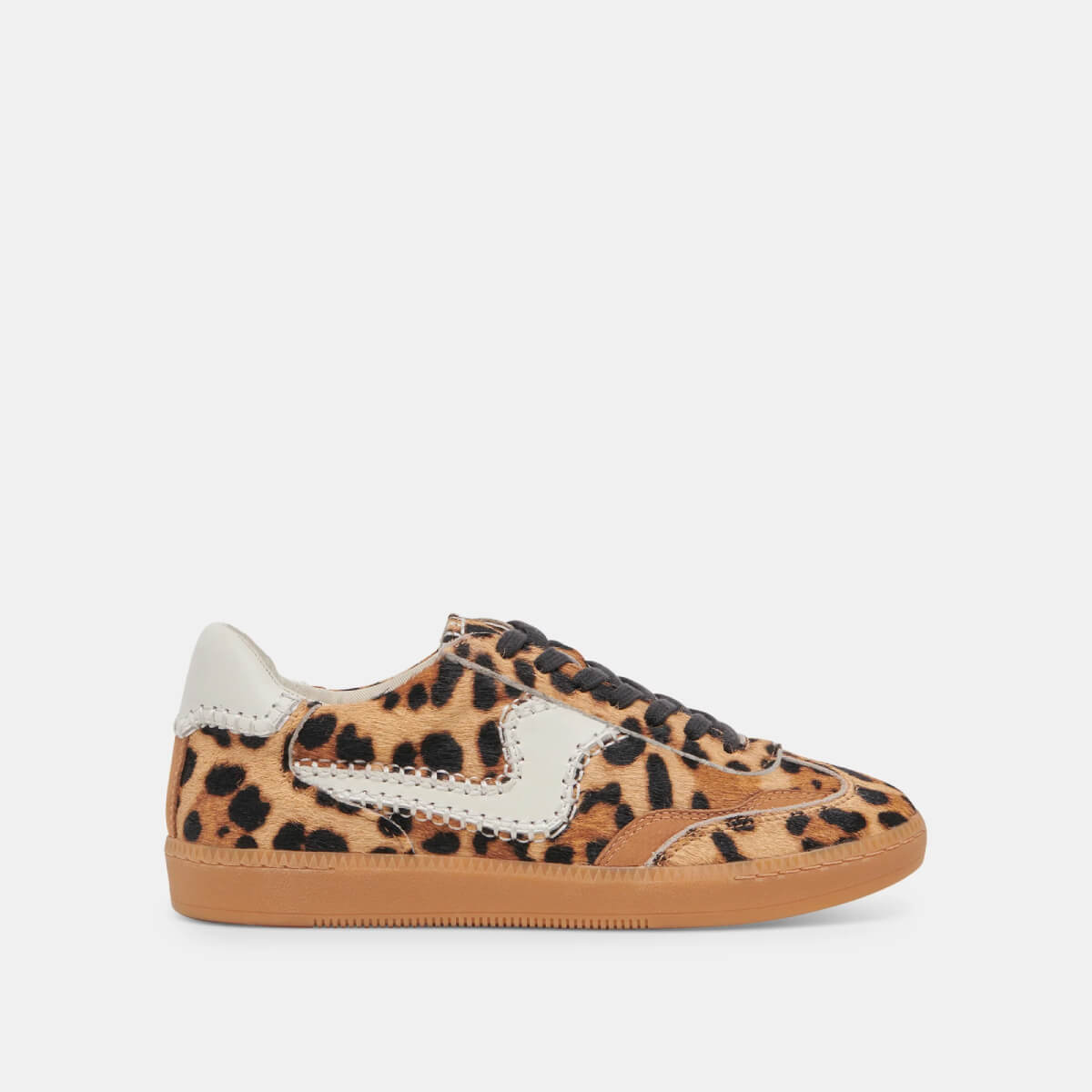 Dolce Vita Notice Stitch Sneakers leopard side | MILK MONEY milkmoney.co | cute shoes for women. ladies shoes. nice shoes for women. footwear for women. ladies shoes online. ladies footwear. womens shoes and boots. pretty shoes for women. beautiful shoes for women.