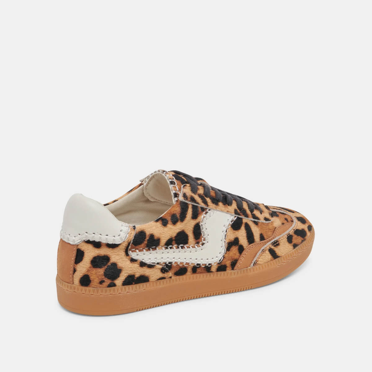 Dolce Vita Notice Stitch Sneakers leopard side | MILK MONEY milkmoney.co | cute shoes for women. ladies shoes. nice shoes for women. footwear for women. ladies shoes online. ladies footwear. womens shoes and boots. pretty shoes for women. beautiful shoes for women.
