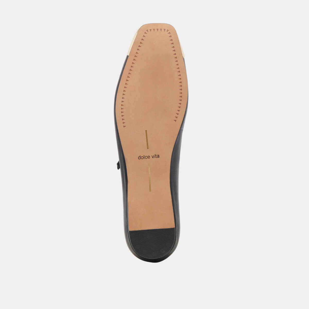 Dolce Vita Reyes Toe Cap Ballet Flats black btm | MILK MONEY milkmoney.co | cute shoes for women. ladies shoes. nice shoes for women. footwear for women. ladies shoes online. ladies footwear. womens shoes and boots. pretty shoes for women. beautiful shoes for women.