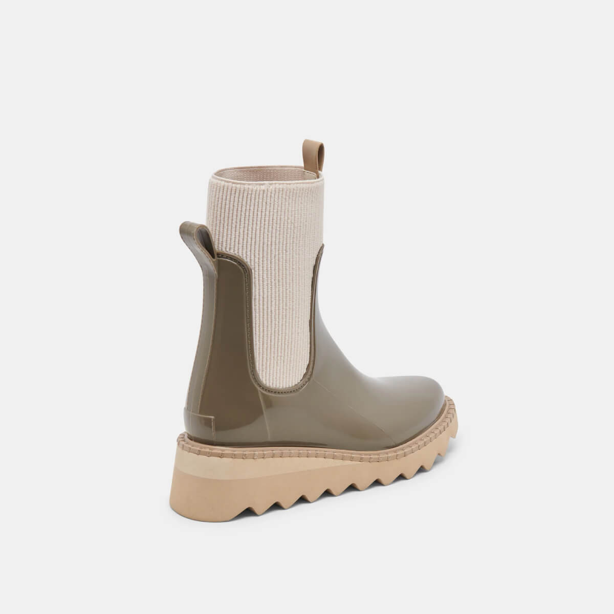 Dolce Vita Tropic H2O Boots moss patent back | MILK MONEY milkmoney.co | cute shoes for women. ladies shoes. nice shoes for women. ladies shoes online. ladies footwear. womens shoes and boots. pretty shoes for women. beautiful shoes for women.
