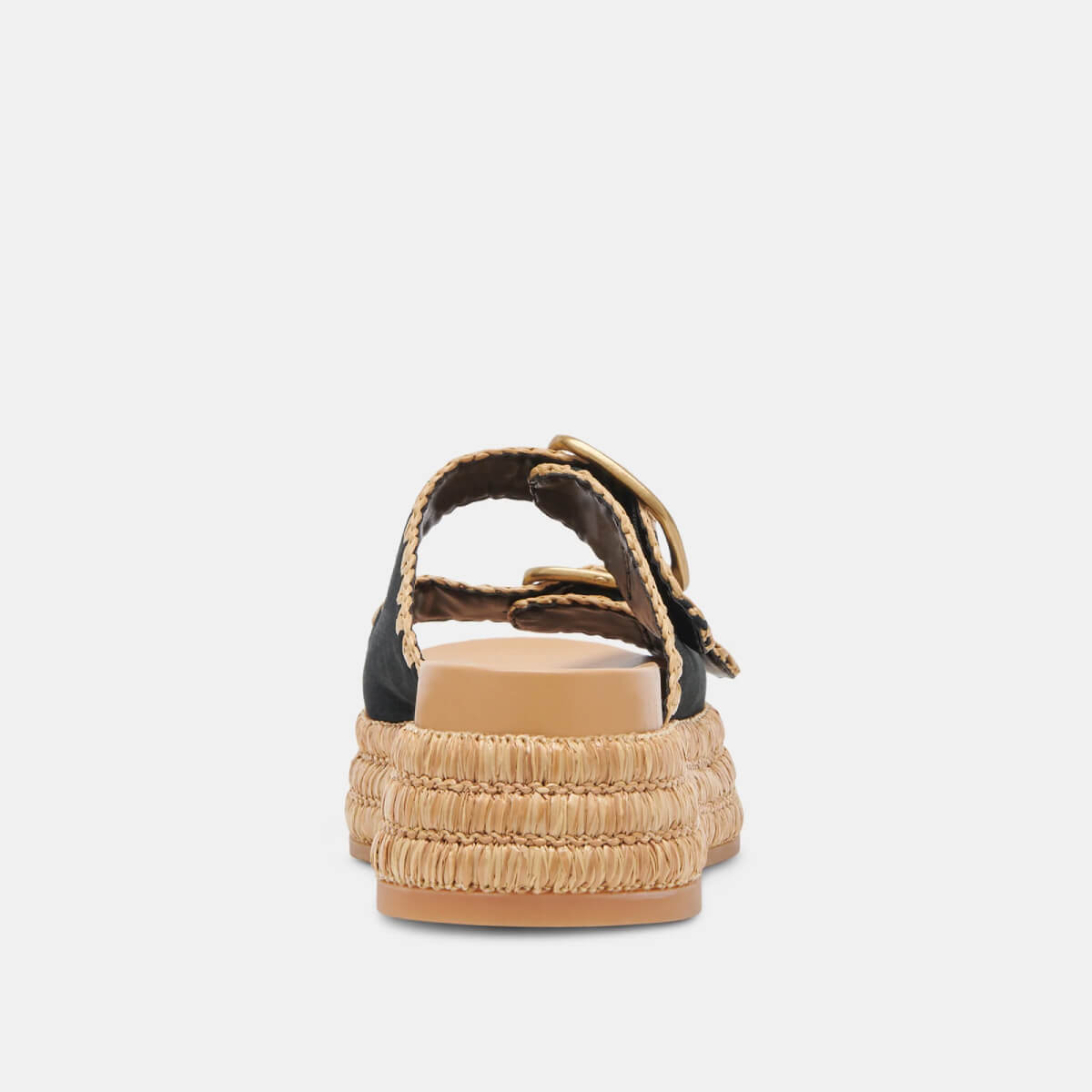 Dolce Vita Wanika Sandals onyx back | MILK MONEY milkmoney.co | cute sandals for women. cute slides for women. trendy womens sandals. women sandals online. pretty sandals for women. cute slides womens.