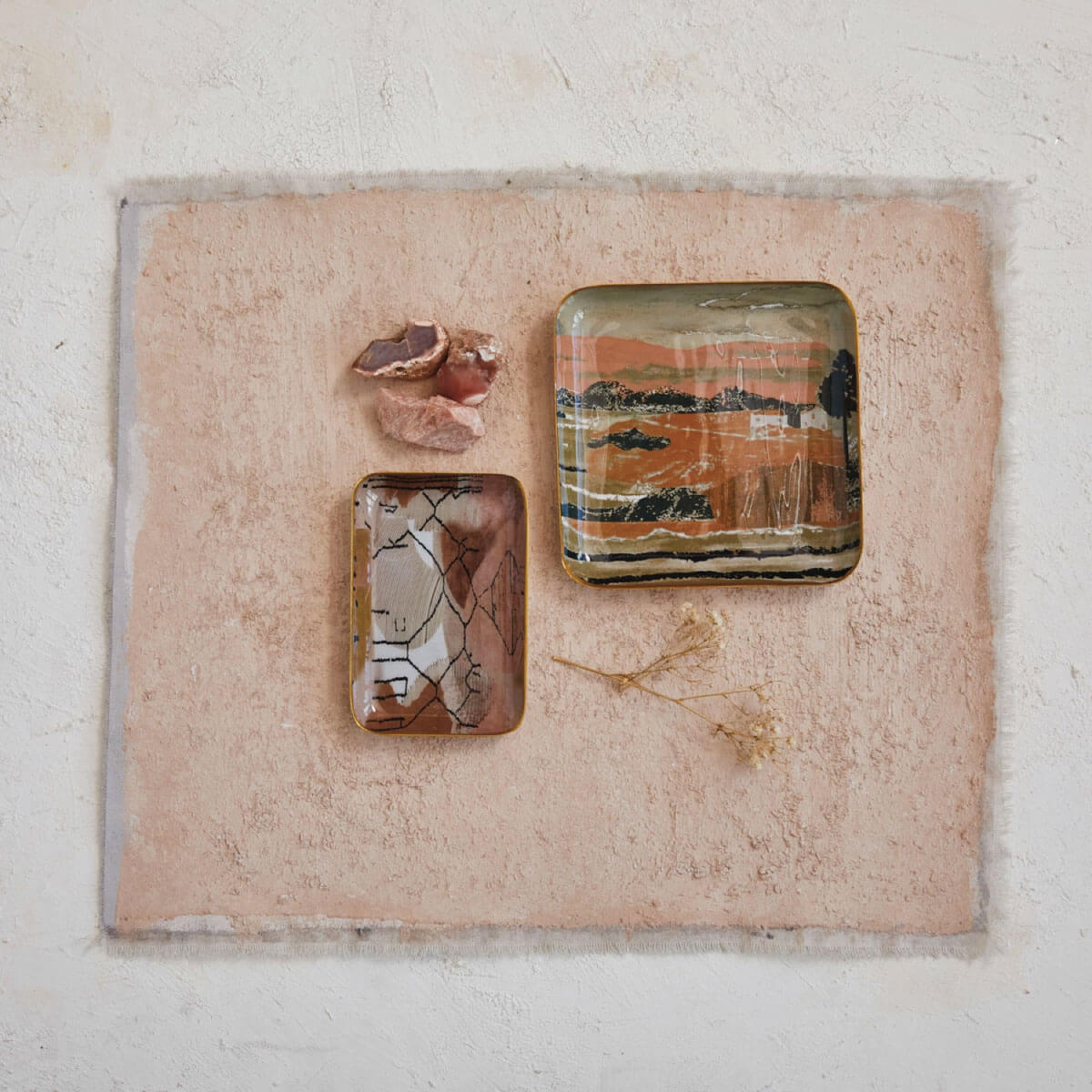 Enameled Metal Abstract Landscape Tray Set front | MILK MONEY milkmoney.co | white elephant gift ideas, gift, mother's day gift ideas, white elephant gift, gift shops near me, cute home decor, mother's day gift, cute home accents, handmade in USA, elegant home decor, luxury home, luxury gifts
Unique gifts, Best gifts for her, Gift ideas for him. Last-minute gifts
Cheap gift ideas, Gifts for women, Luxury gifts