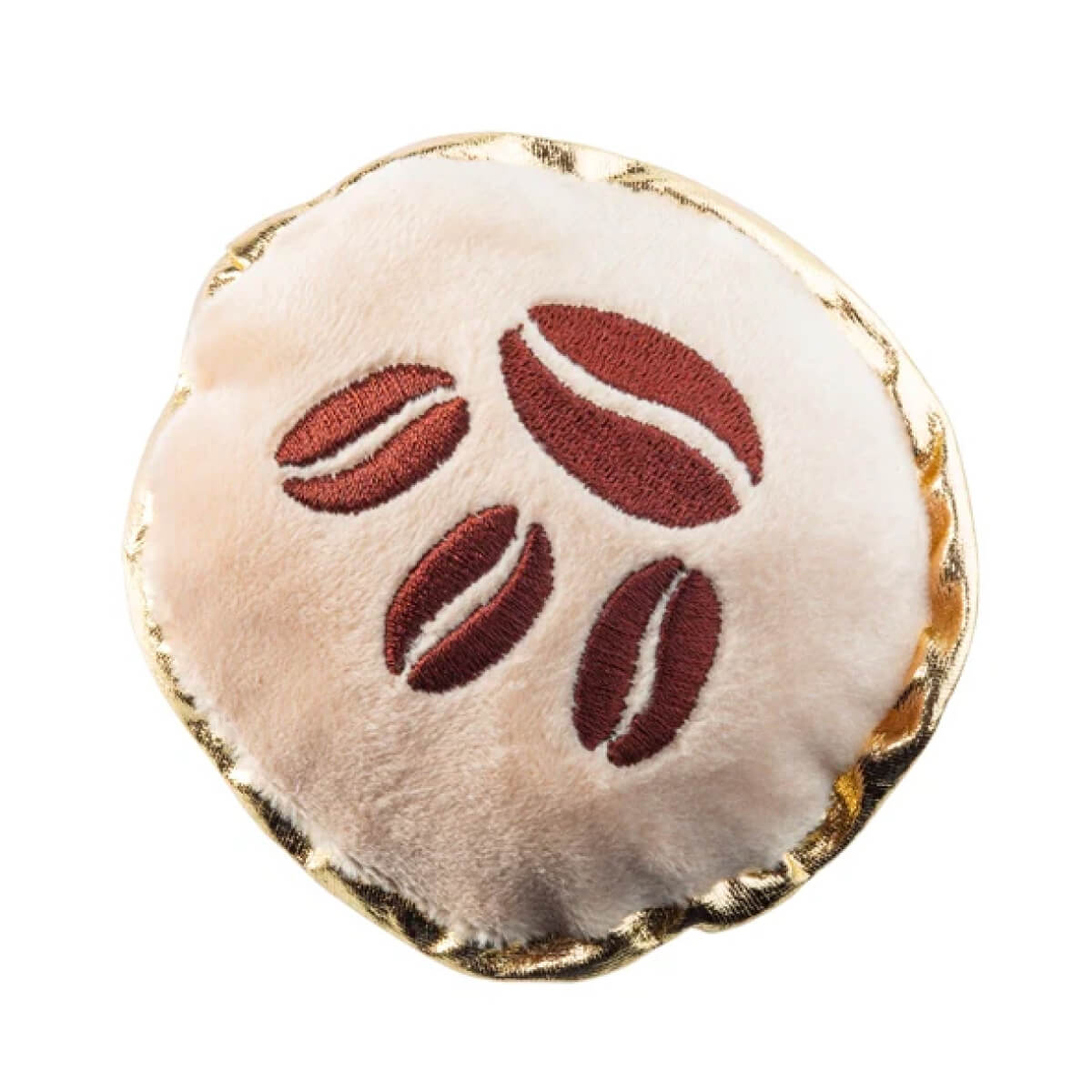 Espresso Muttini Plush Dog Toy