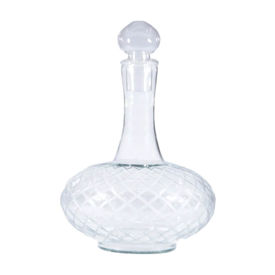 Etched Glass Decanter front | MILK MONEY milkmoney.co | Home decor online, Modern home decor, Luxury home furnishings, Best home decor, Home accessories for sale, Living room furniture sets, Kitchen decor ideas, Wall art for home, Bathroom accessories, Vintage home decor, Minimalist home decor