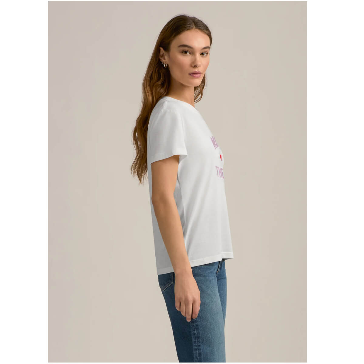 Favorite Daughter Mom Of The Year Tee white side | MILK MONEY milkmoney.co | cute tops for women. trendy tops for women. cute blouses for women. stylish tops for women. pretty womens tops.