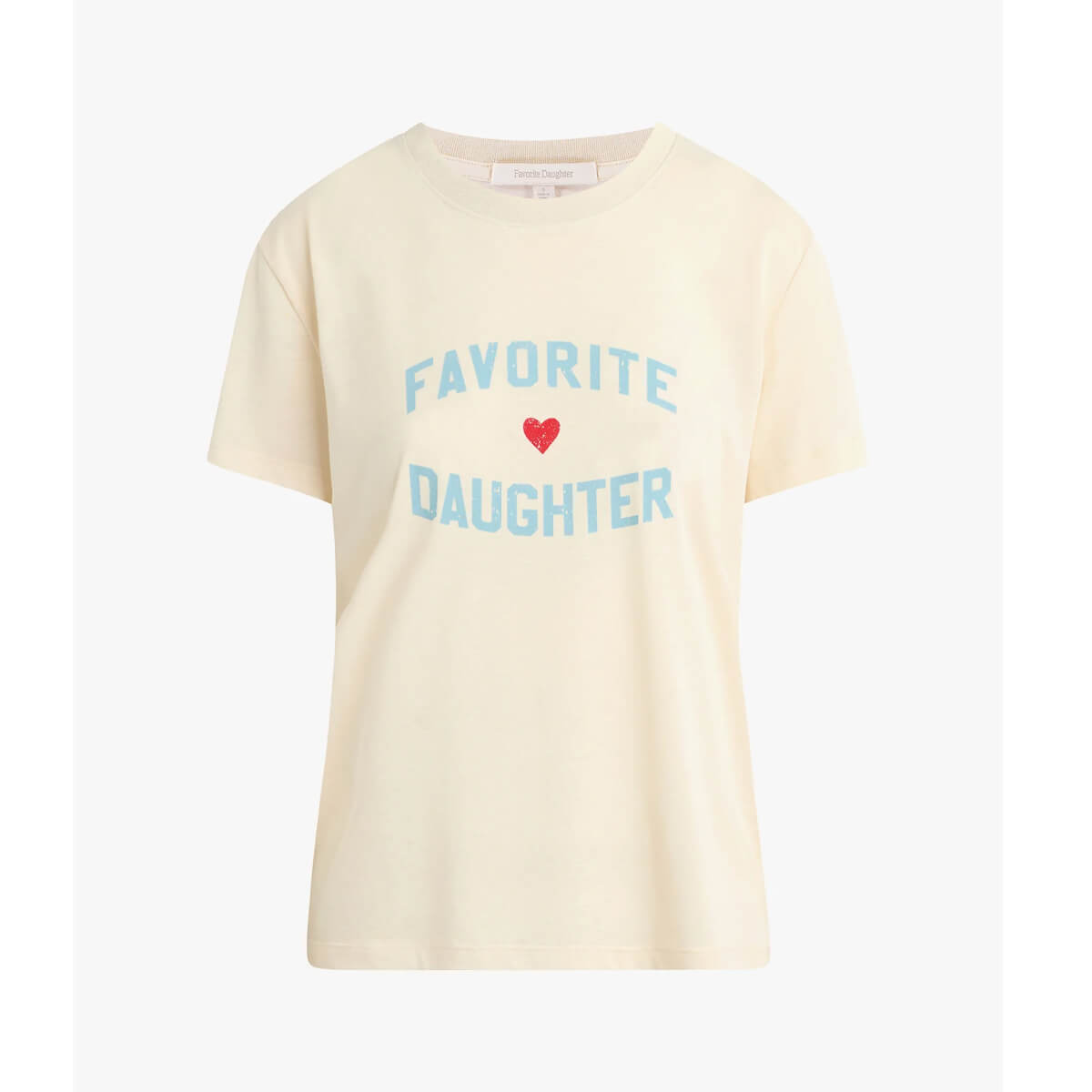Favorite Daughter Tee gardenia front | MILK MONEY milkmoney.co | cute clothes for women. womens online clothing. trendy online clothing stores. womens casual clothing online. trendy clothes online. trendy women's clothing online. ladies online clothing stores. trendy women's clothing stores. cute female clothes.