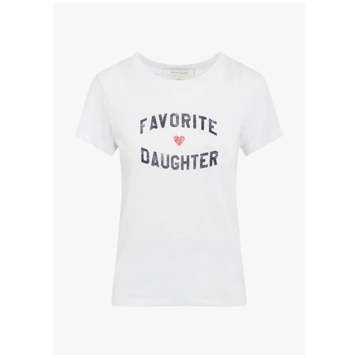 Favorite Daughter Tee white front | MILK MONEY milkmoney.co | cute clothes for women. womens online clothing. trendy online clothing stores. womens casual clothing online. trendy clothes online. trendy women's clothing online. ladies online clothing stores. trendy women's clothing stores. cute female clothes.