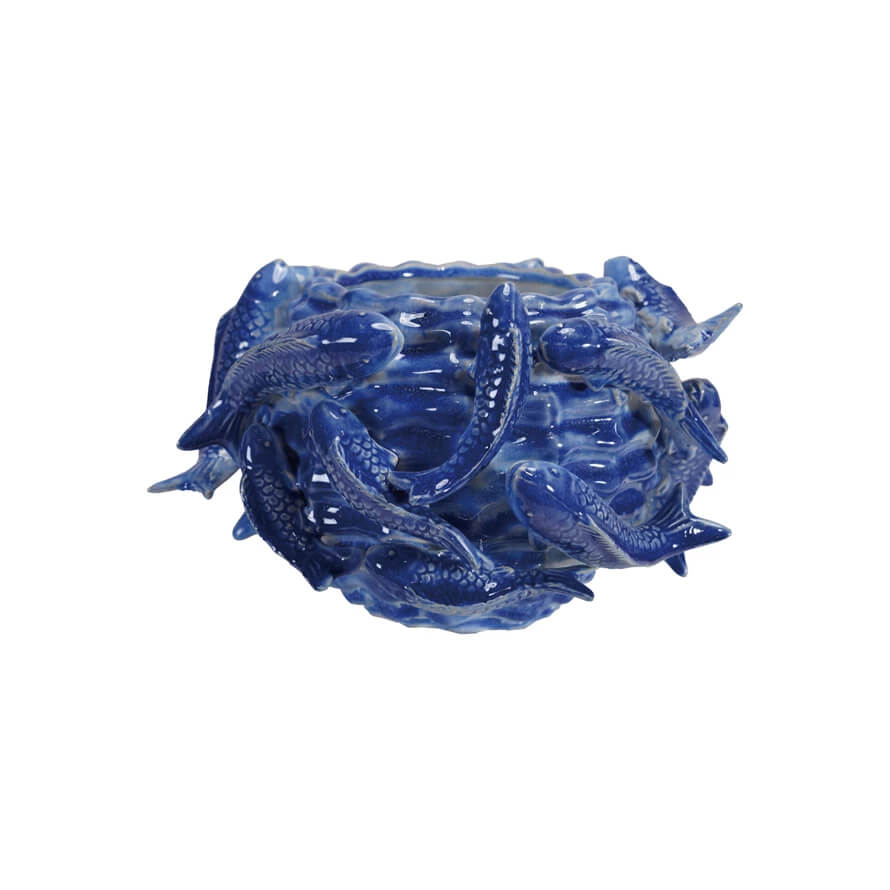 Fish Sculptural Handmade Planter blue front | MILK MONEY milkmoney.co | Home decor online, Modern home decor, Luxury home furnishings, Best home decor, Home accessories for sale, Living room furniture sets, Kitchen decor ideas, Wall art for home, Bathroom accessories, Vintage home decor, Minimalist home decor