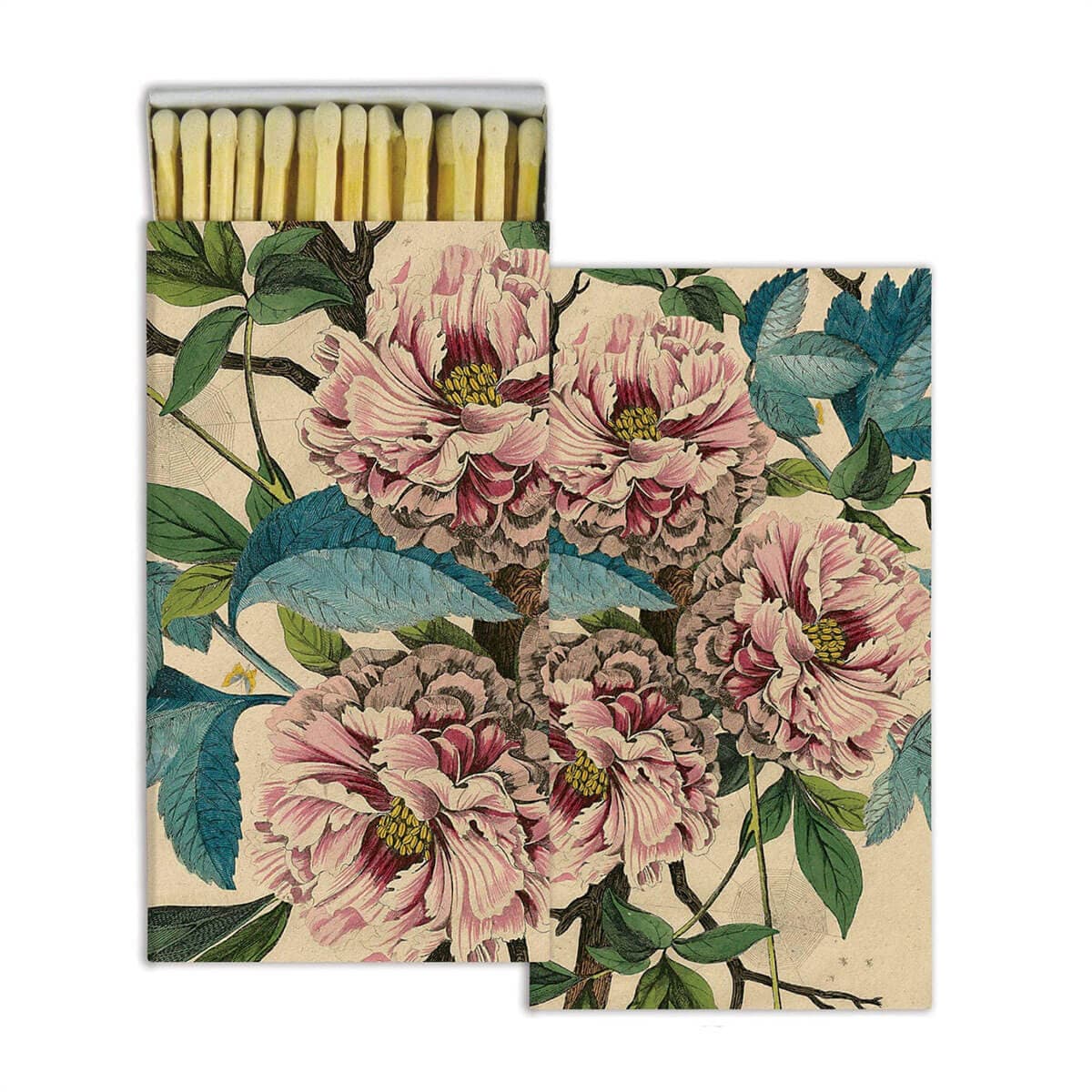 French Peony Match Box