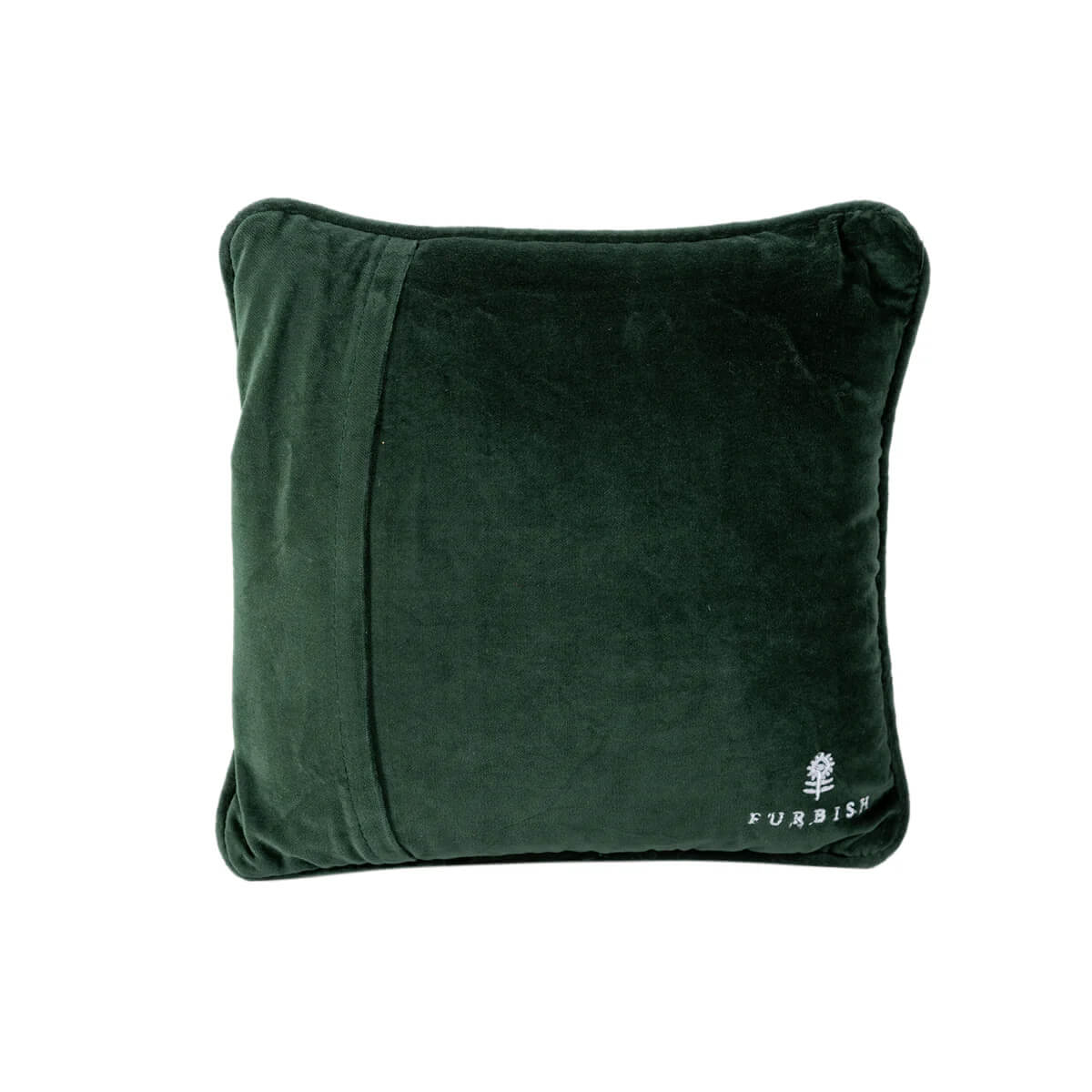 Furbish Studio Be Naughty Needlepoint Pillow