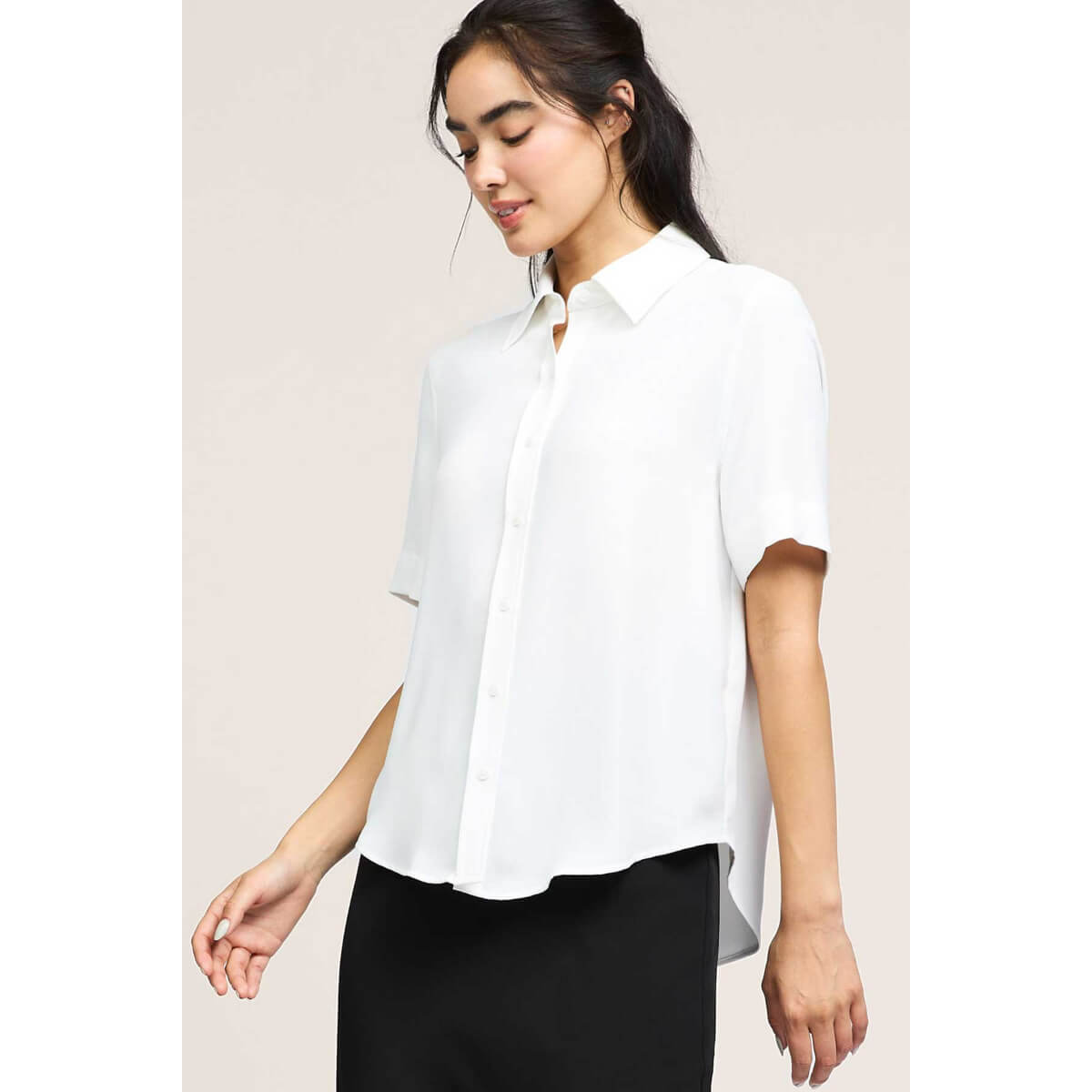 Half Sleeve Button Down Shirt