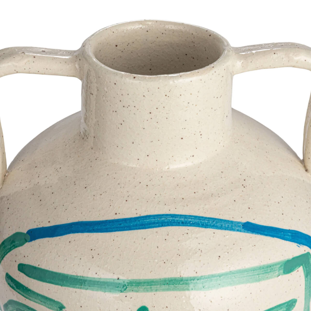 Hand-Painted Abstract Face Terra-cotta Urn top | MILK MONEY milkmoney.co | Home decor online, Modern home decor, Luxury home furnishings, Best home decor, Home accessories for sale, Living room furniture sets, Kitchen decor ideas, Wall art for home, Bathroom accessories, Vintage home decor, Minimalist home decor