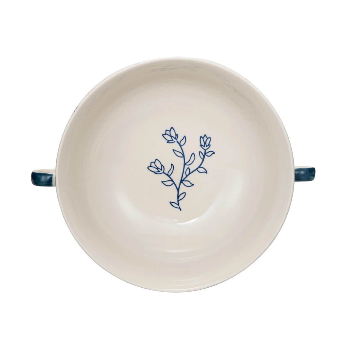 Hand-Painted Striped Stoneware Footed Bowl with Handles top pink | MILK MONEY milkmoney.co | Home decor online, Modern home decor, Luxury home furnishings, Best home decor, Home accessories for sale, Living room furniture sets, Kitchen decor ideas, Wall art for home, Bathroom accessories, Vintage home decor, Minimalist home decor