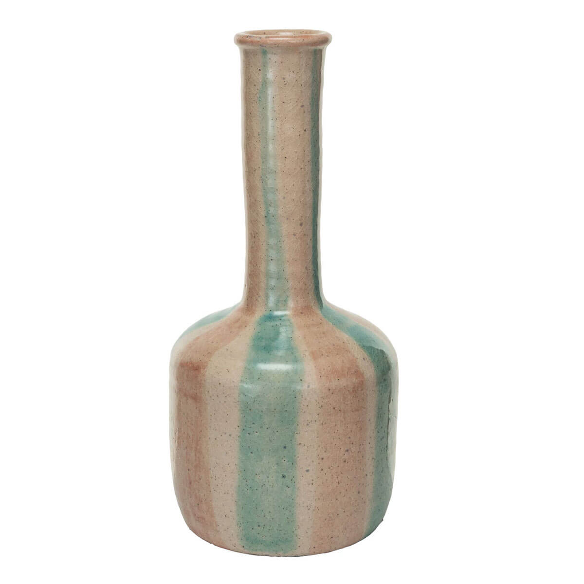 Hand-Painted Stripes Terra-cotta Vase front | MILK MONEY milkmoney.co | Home decor online, Modern home decor, Luxury home furnishings, Best home decor, Home accessories for sale, Living room furniture sets, Kitchen decor ideas, Wall art for home, Bathroom accessories, Vintage home decor, Minimalist home decor