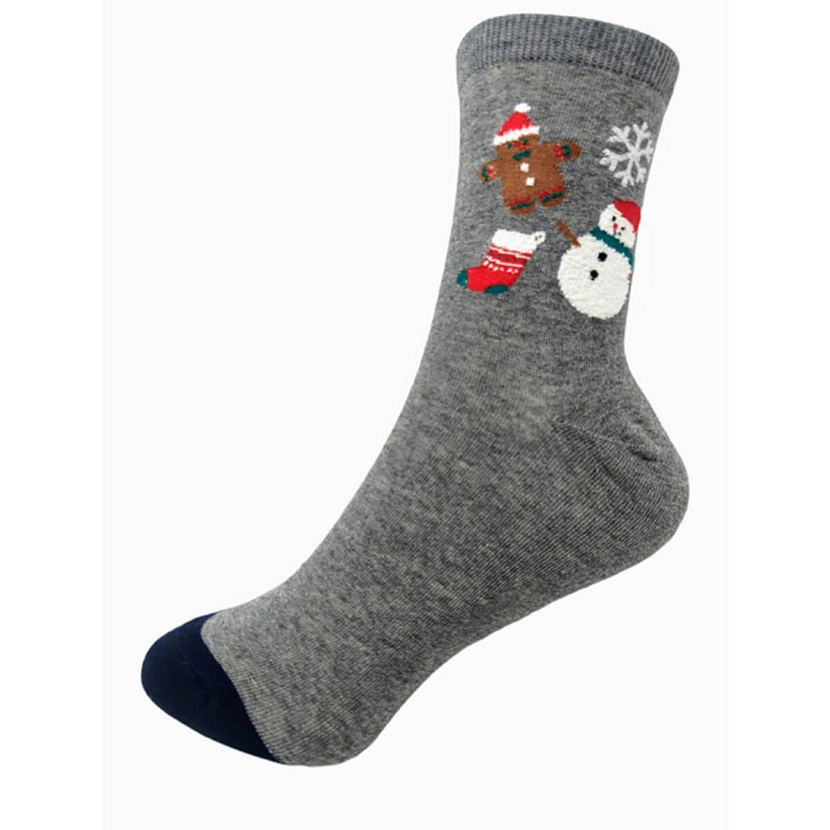 Holiday Season Half Crew Socks