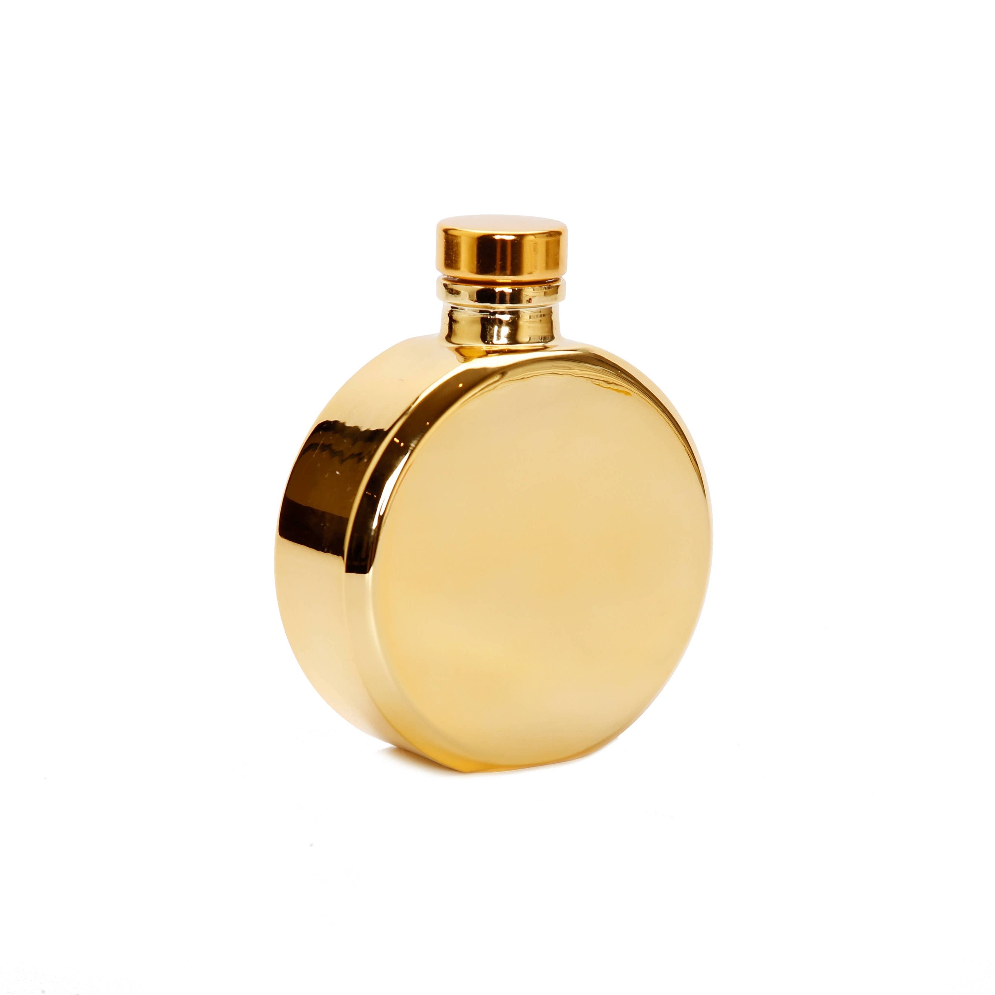 Iris & Rose Porcelain Flower Diffuser front gold | MILK MONEY milkmoney.co | white elephant gift ideas, gift, mother's day gift ideas, white elephant gift, gift shops near me, cute home decor, mother's day gift, cute home accents, handmade in USA, elegant home decor