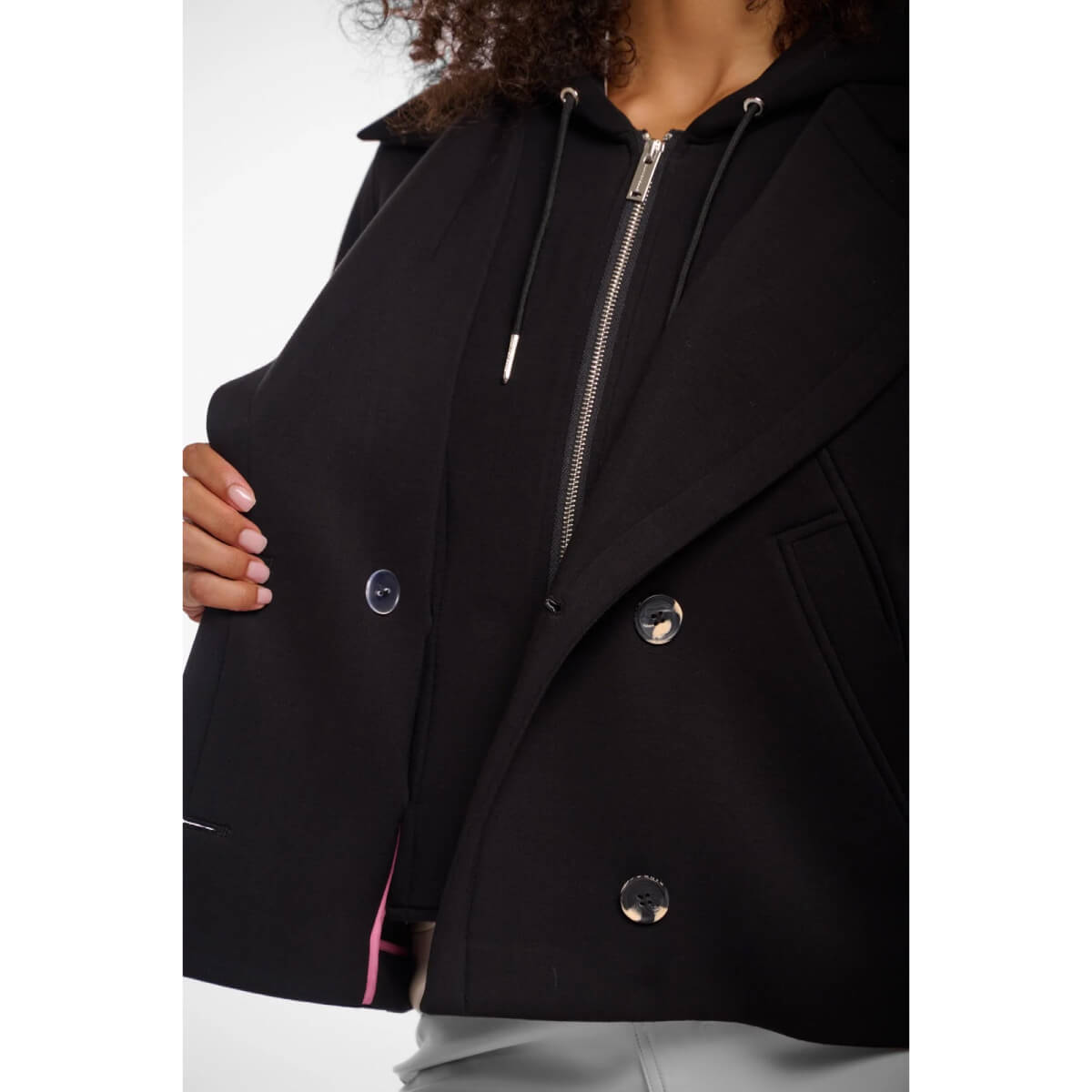 Jennifer Jacket black front | MILK MONEY milkmoney.co | cute jackets for women. cute coats. cool jackets for women. stylish jackets for women. trendy jackets for women. trendy womens coats.