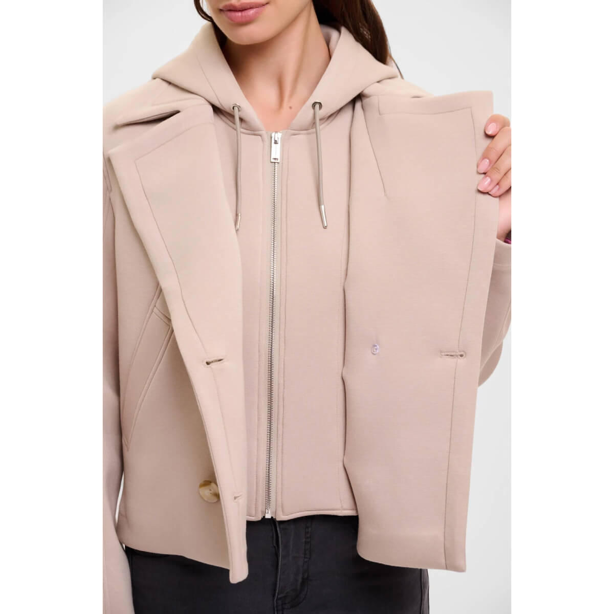 Jennifer Jacket desert front | MILK MONEY milkmoney.co | cute jackets for women. cute coats. cool jackets for women. stylish jackets for women. trendy jackets for women. trendy womens coats.