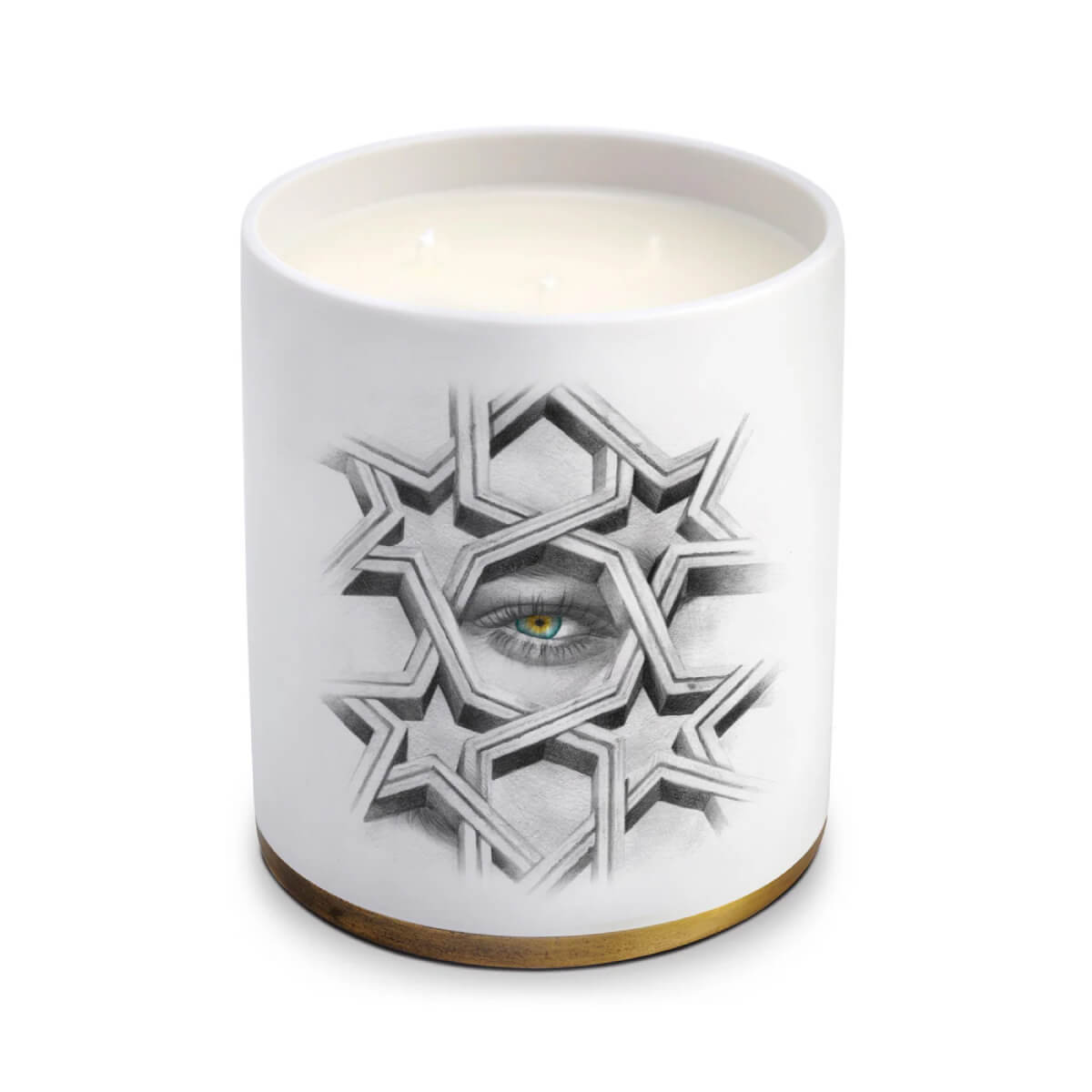 L'Objet Grand Bazaar No. 30 Candle 3-wick front | MILK MONEY milkmoney.co | white elephant gift ideas, gift, mother's day gift ideas, white elephant gift, gift shops near me, cute home decor, mother's day gift, cute home accents, handmade in USA, elegant home decor