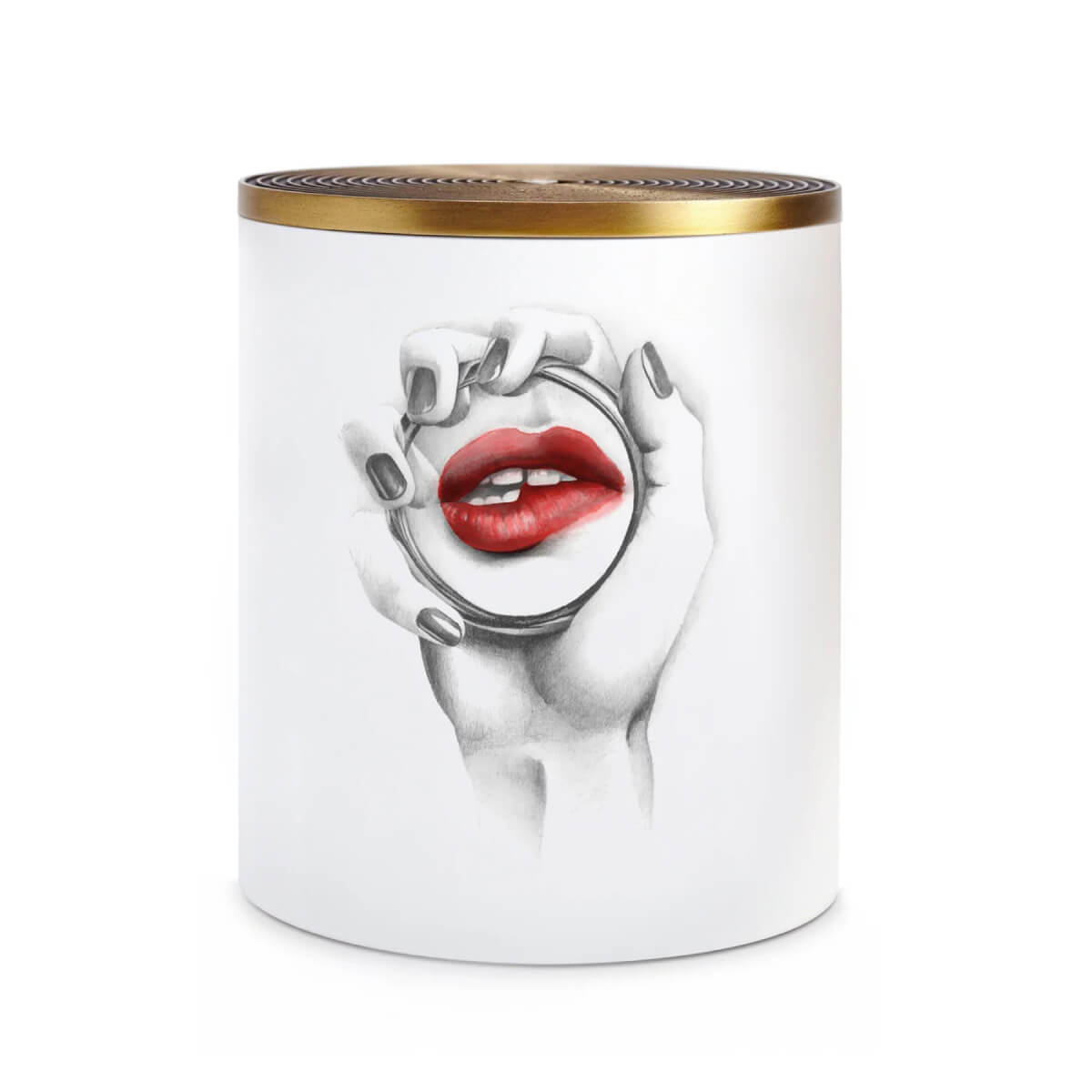 L'Objet Oh Mon Dieu No.69 Candle - 3 Wick front | MILK MONEY milkmoney.co | white elephant gift ideas, gift, mother's day gift ideas, white elephant gift, gift shops near me, cute home decor, mother's day gift, cute home accents, handmade in USA, elegant home decor