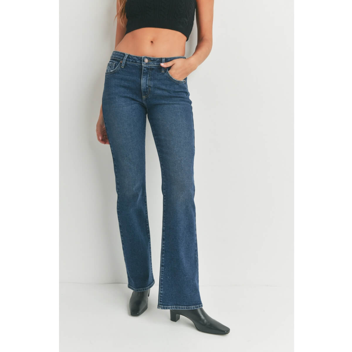 Low Rise Vintage Slim Bootcut Jean Women's Denim MILK MONEY