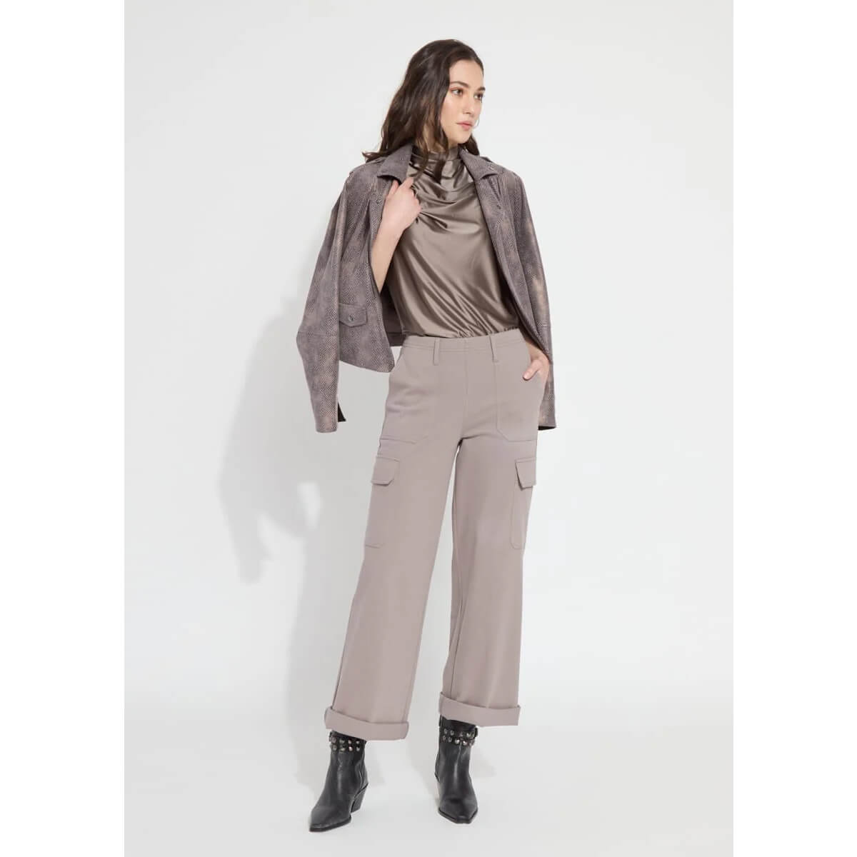 Lysse Amelia Moto Jacket ash grey front | MILK MONEY milkmoney.co | cute jackets for women. cute coats. cool jackets for women. stylish jackets for women. trendy jackets for women. trendy womens coats.