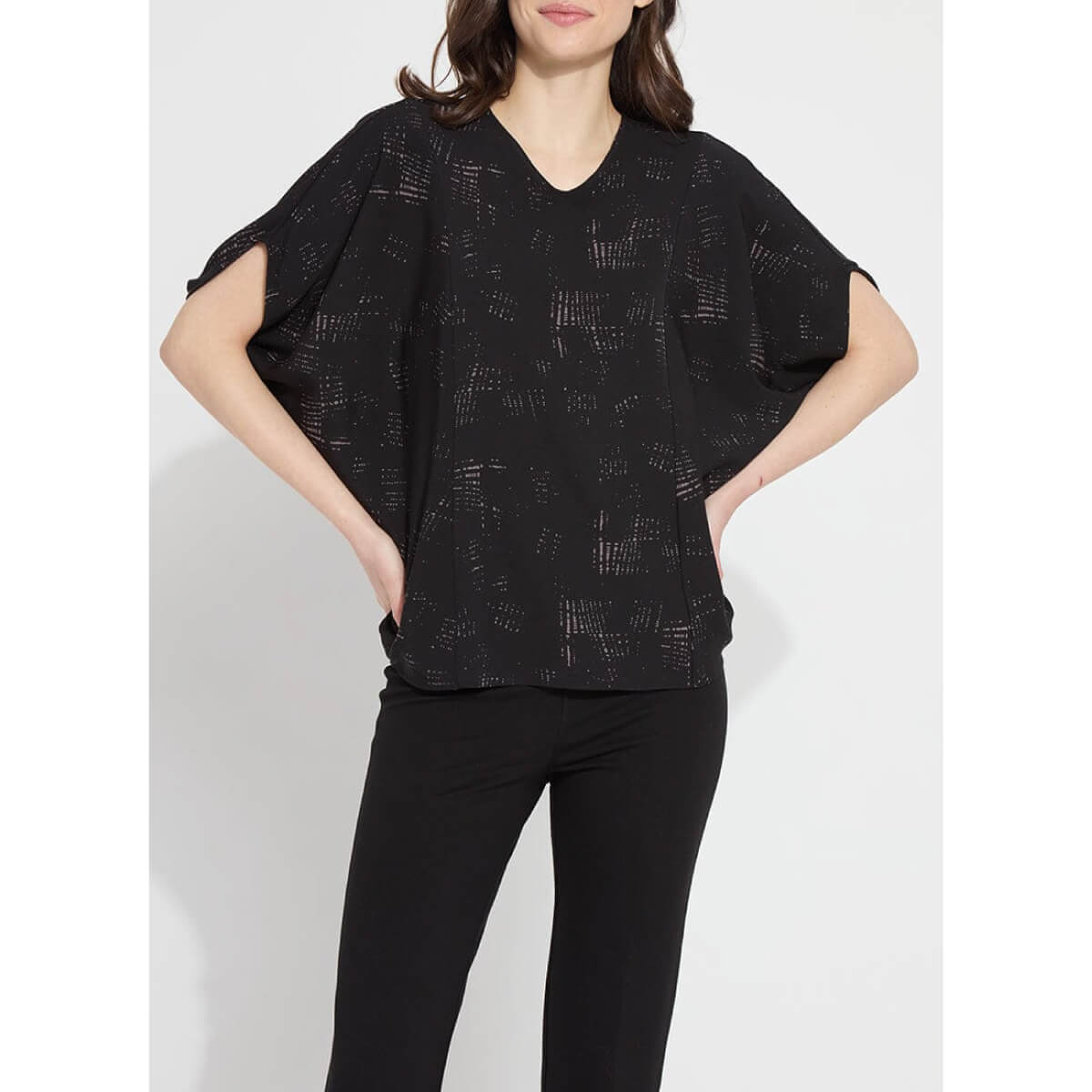 Lysse Genesis Dolman Top black front | MILK MONEY milkmoney.co | cute tops for women. trendy tops for women. cute blouses for women. stylish tops for women. pretty womens tops.