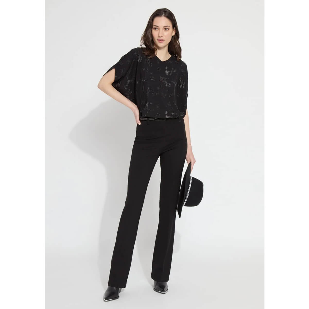 Lysse Genesis Dolman Top black front | MILK MONEY milkmoney.co | cute tops for women. trendy tops for women. cute blouses for women. stylish tops for women. pretty womens tops.