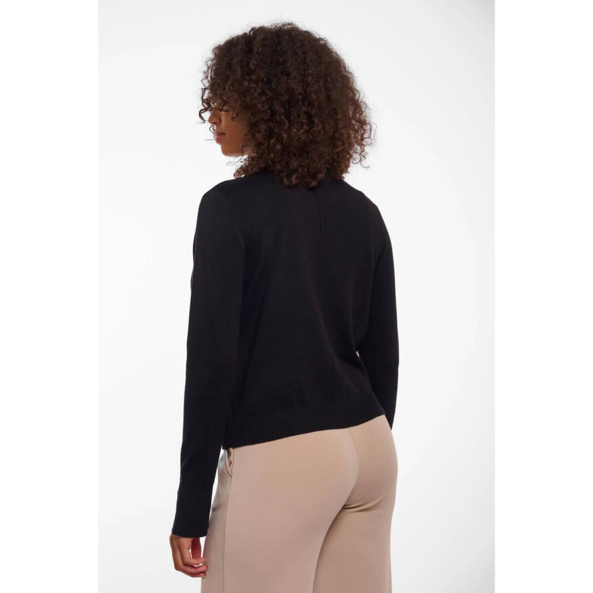 Nina Cardigan black back | MILK MONEY milkmoney.co | cute tops for women. trendy tops for women. cute blouses for women. stylish tops for women. pretty womens tops.