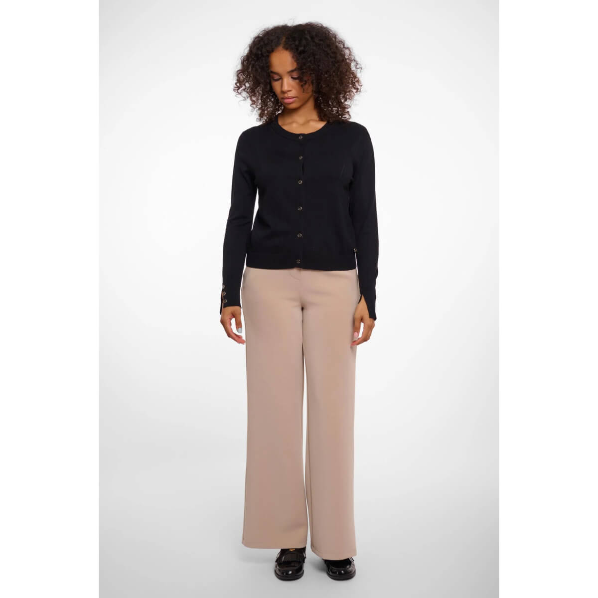 Nina Cardigan black front | MILK MONEY milkmoney.co | cute tops for women. trendy tops for women. cute blouses for women. stylish tops for women. pretty womens tops.