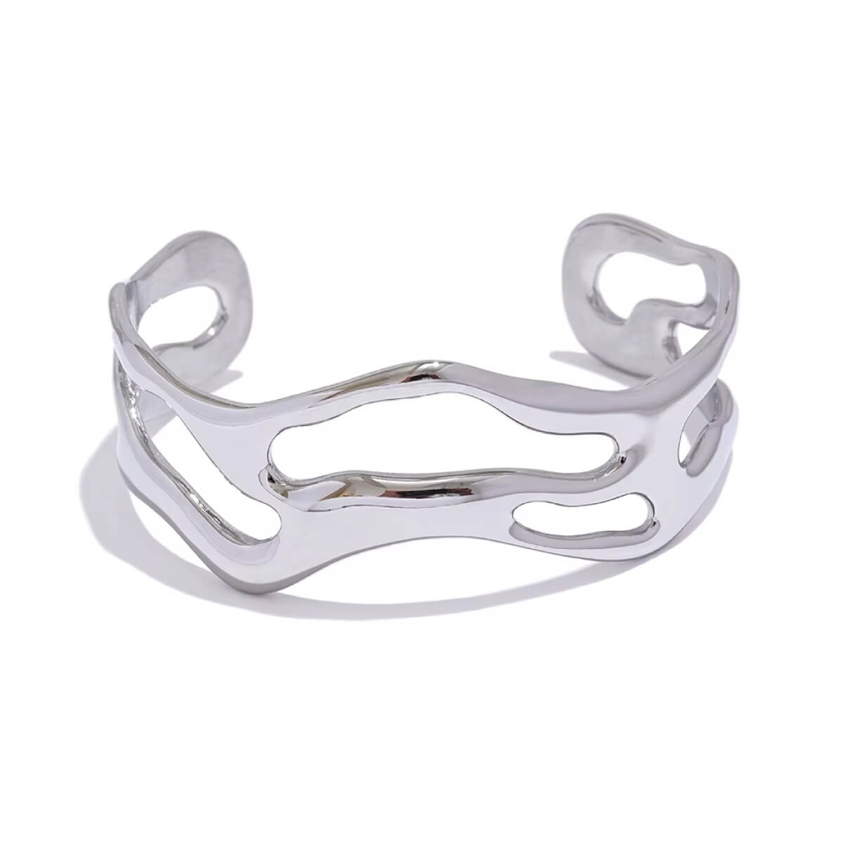 Open Cut-Out Cuff Bracelet