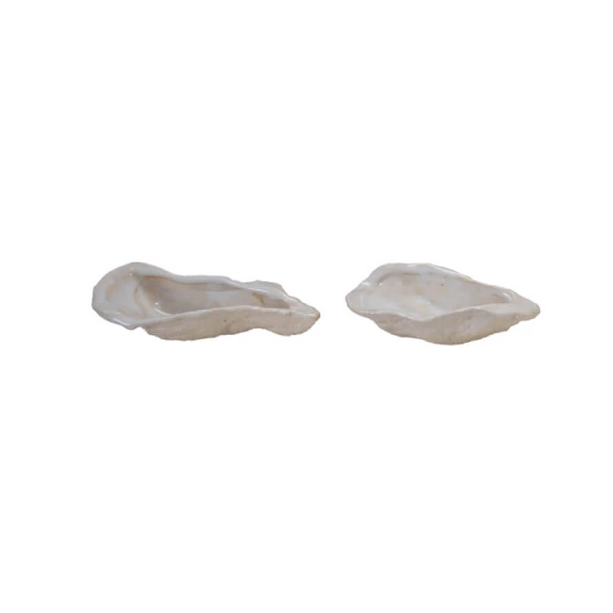 Oyster Shell Shaped Small Stoneware Dish front | MILK MONEY milkmoney.co | Home decor online, Modern home decor, Luxury home furnishings, Best home decor, Home accessories for sale, Living room furniture sets, Kitchen decor ideas, Wall art for home, Bathroom accessories, Vintage home decor, Minimalist home decor