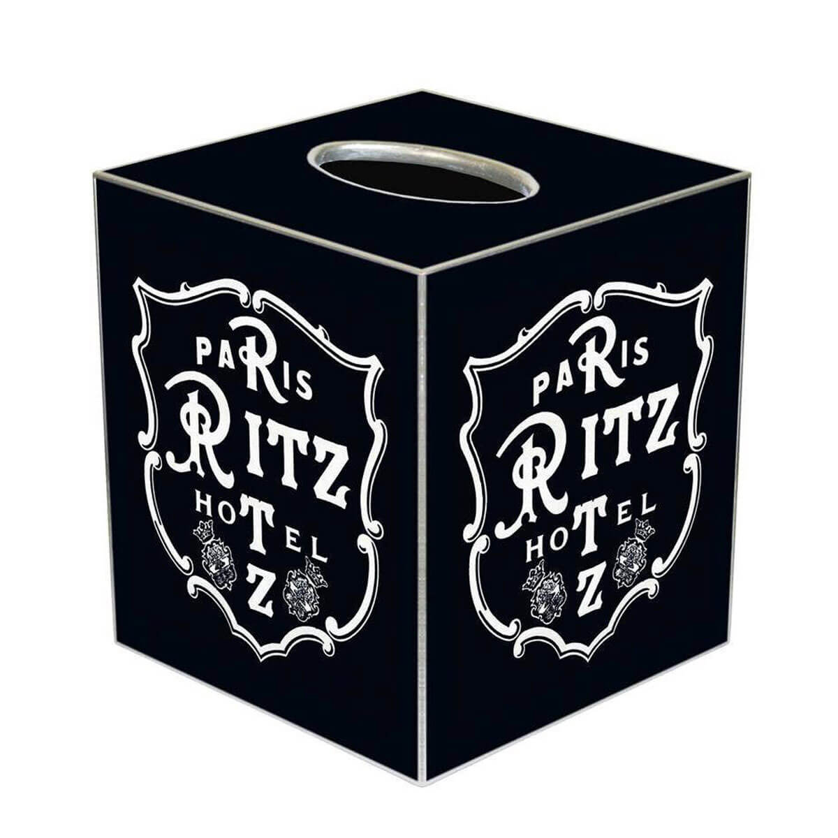Paris Ritz Paper Mache Tissue Box Cover