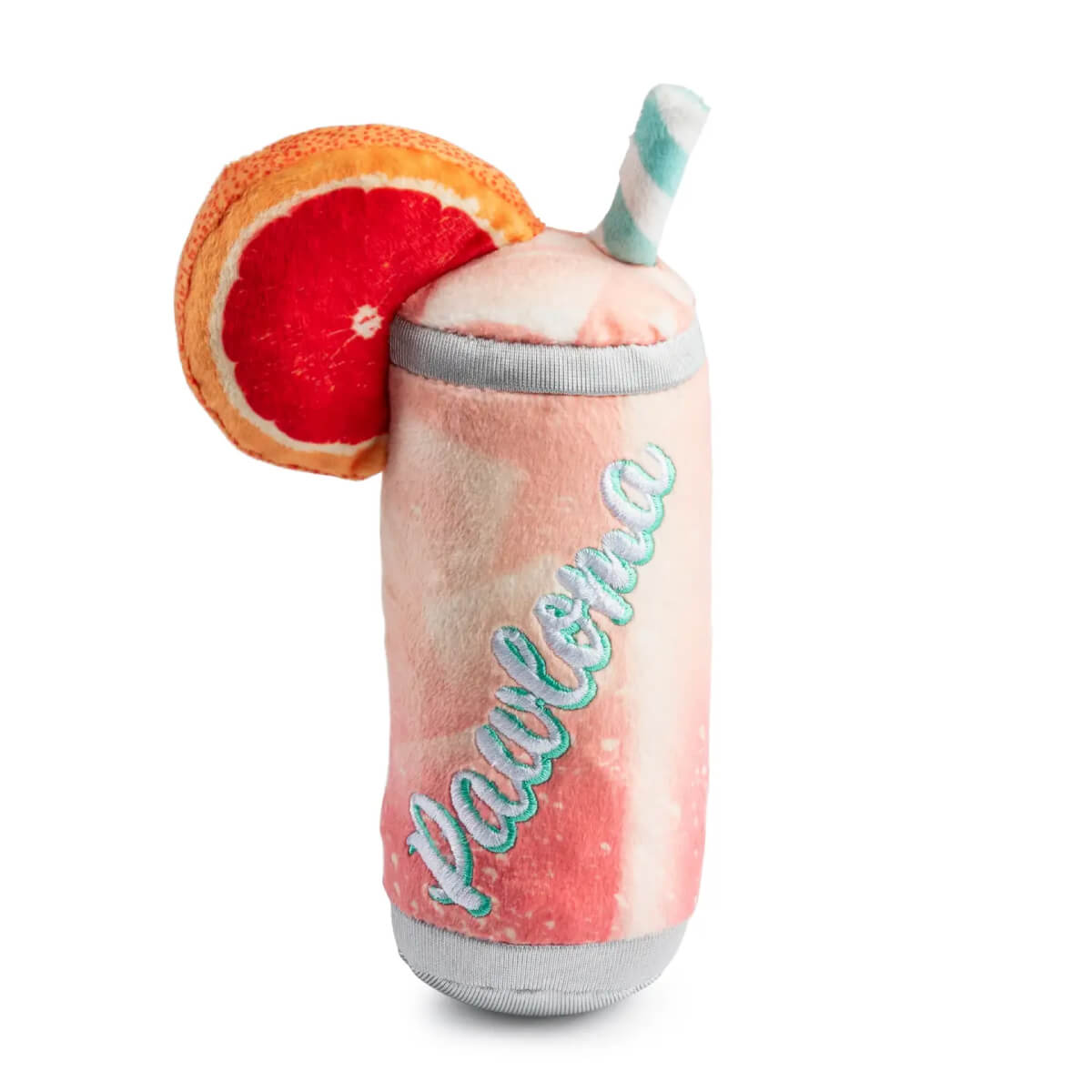 Pawloma Squeaker Dog Toy pink front | MILK MONEY milkmoney.co | white elephant gift ideas, gift, mother's day gift ideas, white elephant gift, gift shops near me